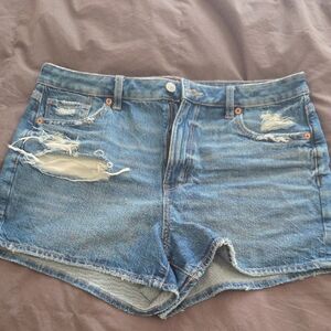 American Eagle Outfitters Strigid Denim Shorts Sz 10